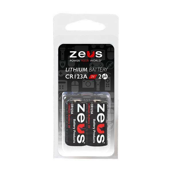 ZEUS Golf CR123A 2-pack - Zeus Battery